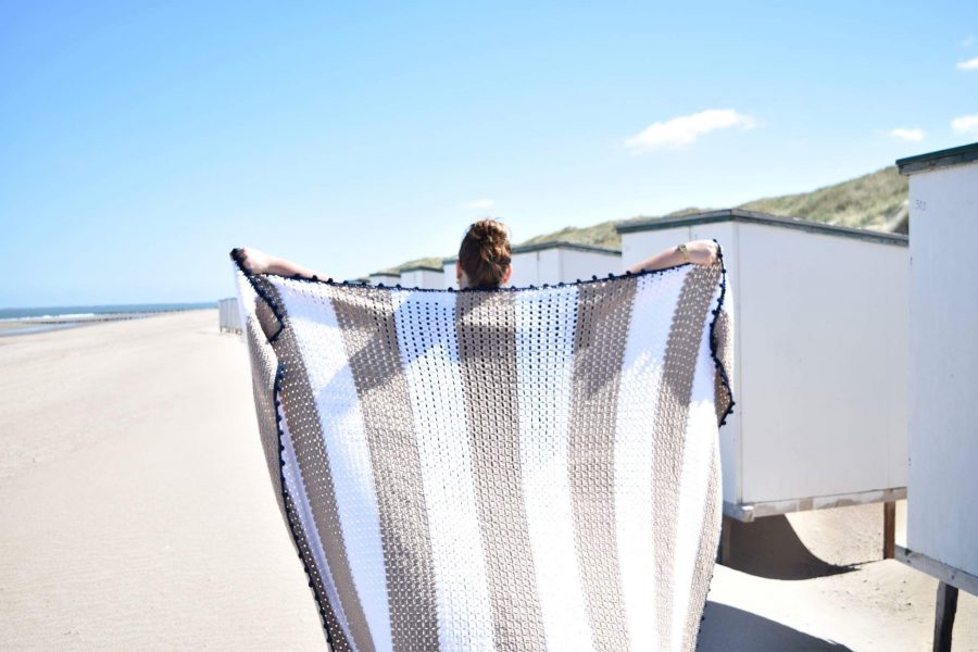 Heklani cool pokrivač za plažu...!