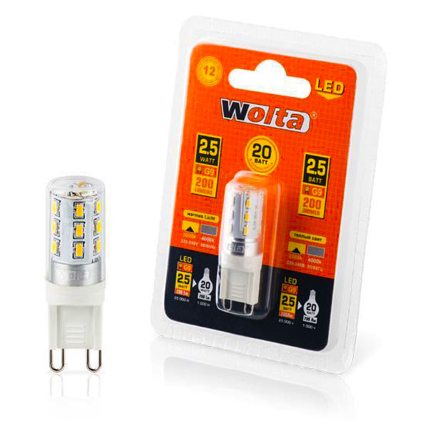 LED lampa Wolta G9